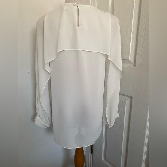 Scapa Lauren Perre Ivory Split Sleeve Blouse - Picture 7 of 12